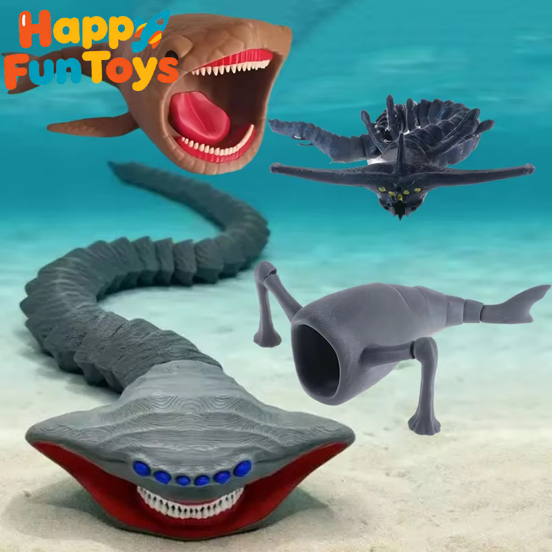 1/4pcs 3D Printing Sea Eater A - Model Kit Joints avaliação e preço