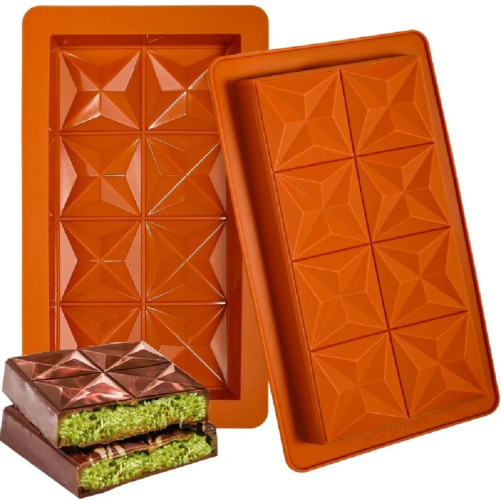 Chocolate Bar Mold - Non-Stick - Model Kit For Beginners avaliação e preço