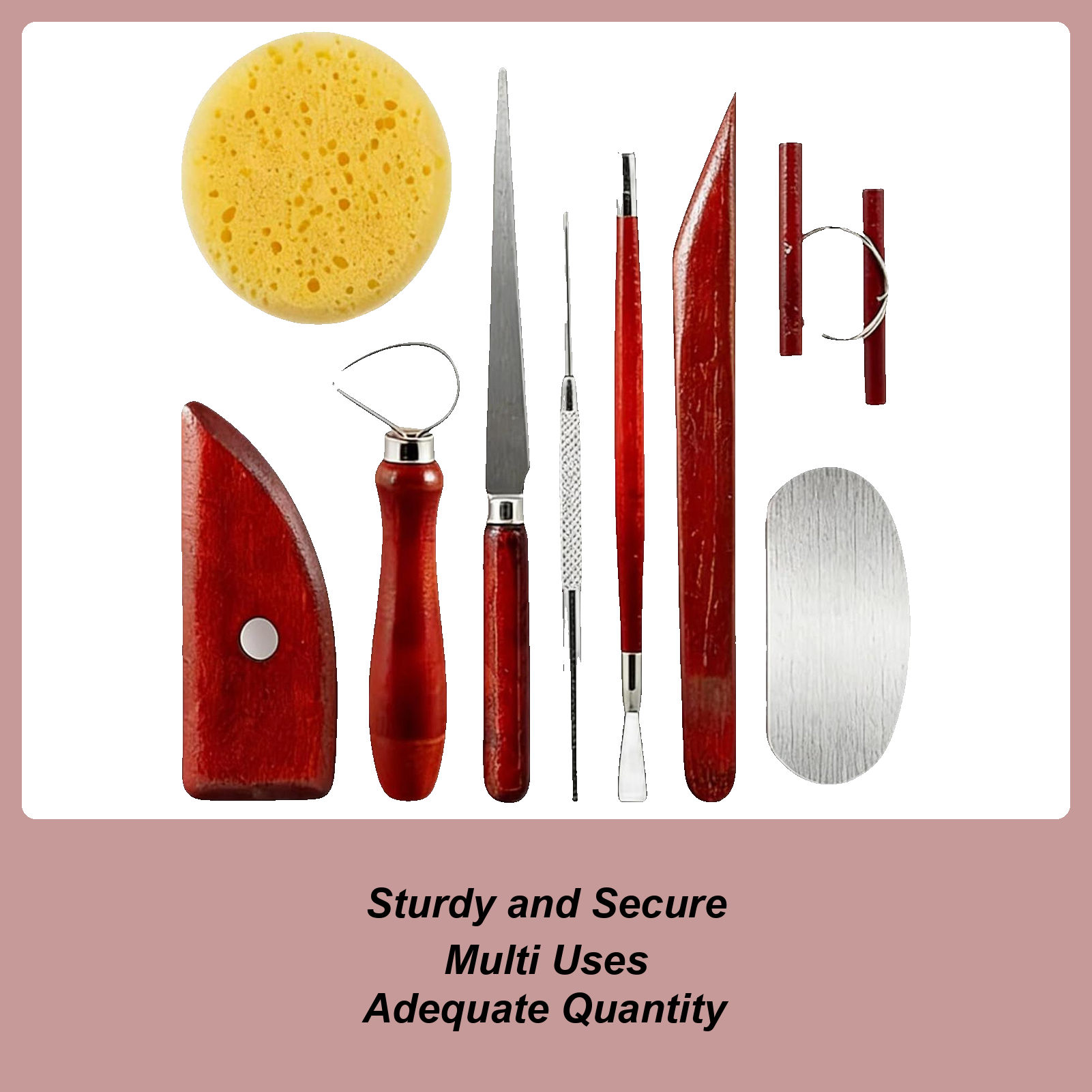Clay Sculpting Tools 9-Piece A - Model Kit For Beginners avaliação e preço