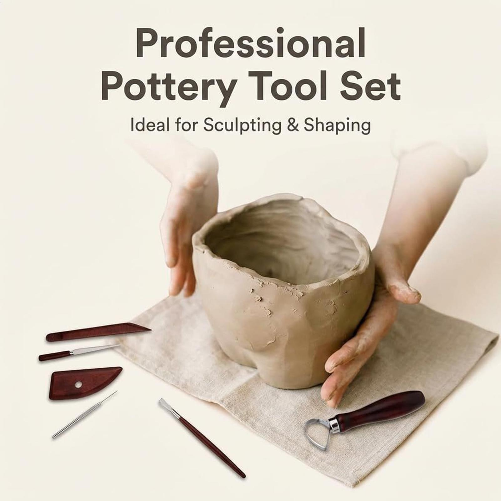 Clay Sculpting Tools 9-Piece A - Model Kit For Beginners avaliação e preço