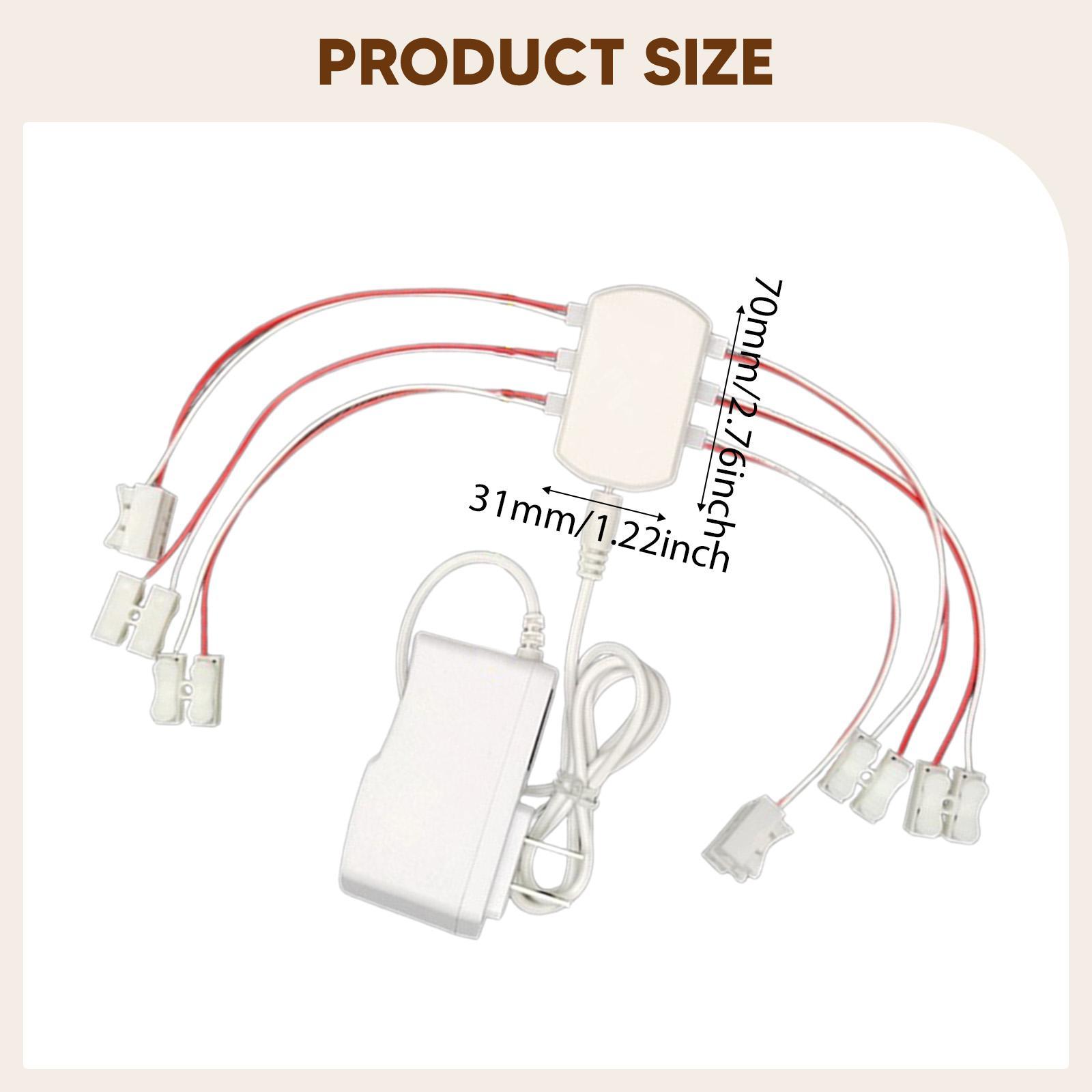 3V 1A Power Supply 6 Ports Wir - Model Kit Hobby avaliação e preço