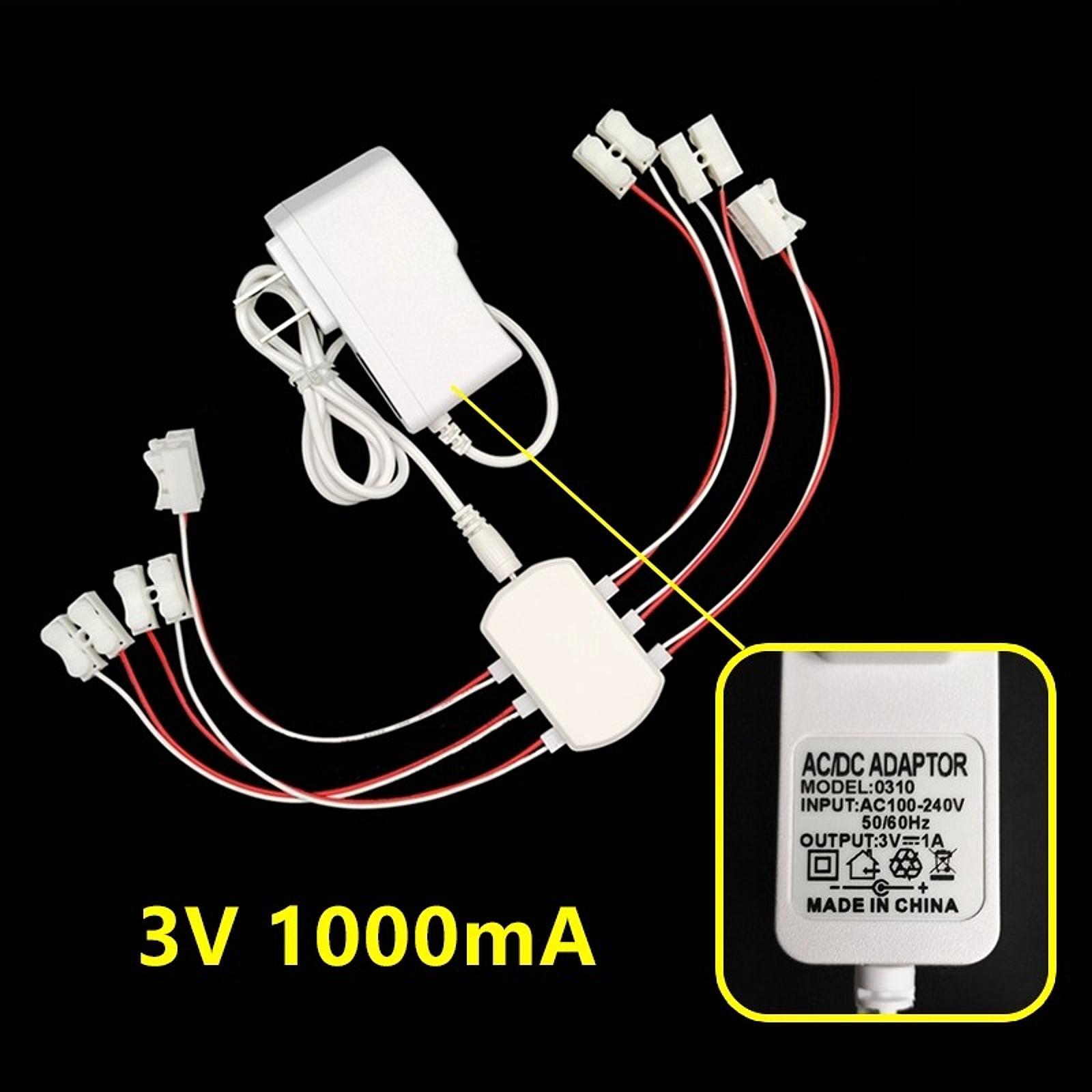 3V 1A Power Supply 6 Ports Wir - Model Kit Hobby avaliação e preço
