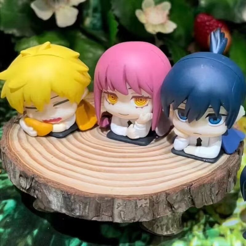 1inch Cute Chainsaw Man Action - Model Kit Chainsaw Man avaliação e preço