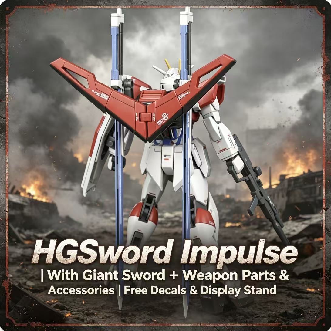 21 HG GAOGAO Sword Impulse Mec - Model Kit Gundam Hg avaliação e preço