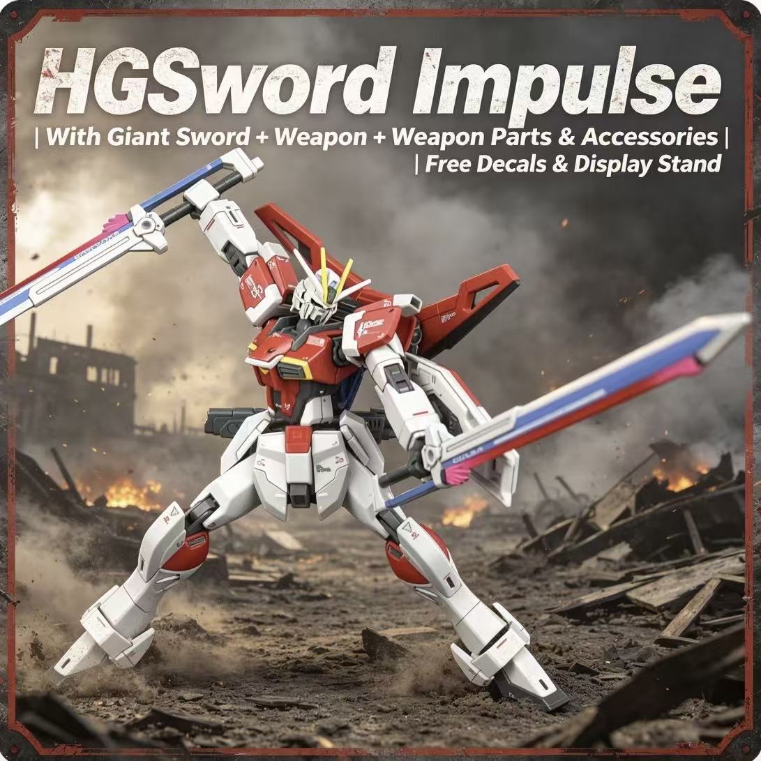 21 HG GAOGAO Sword Impulse Mec - Model Kit Gundam Hg avaliação e preço