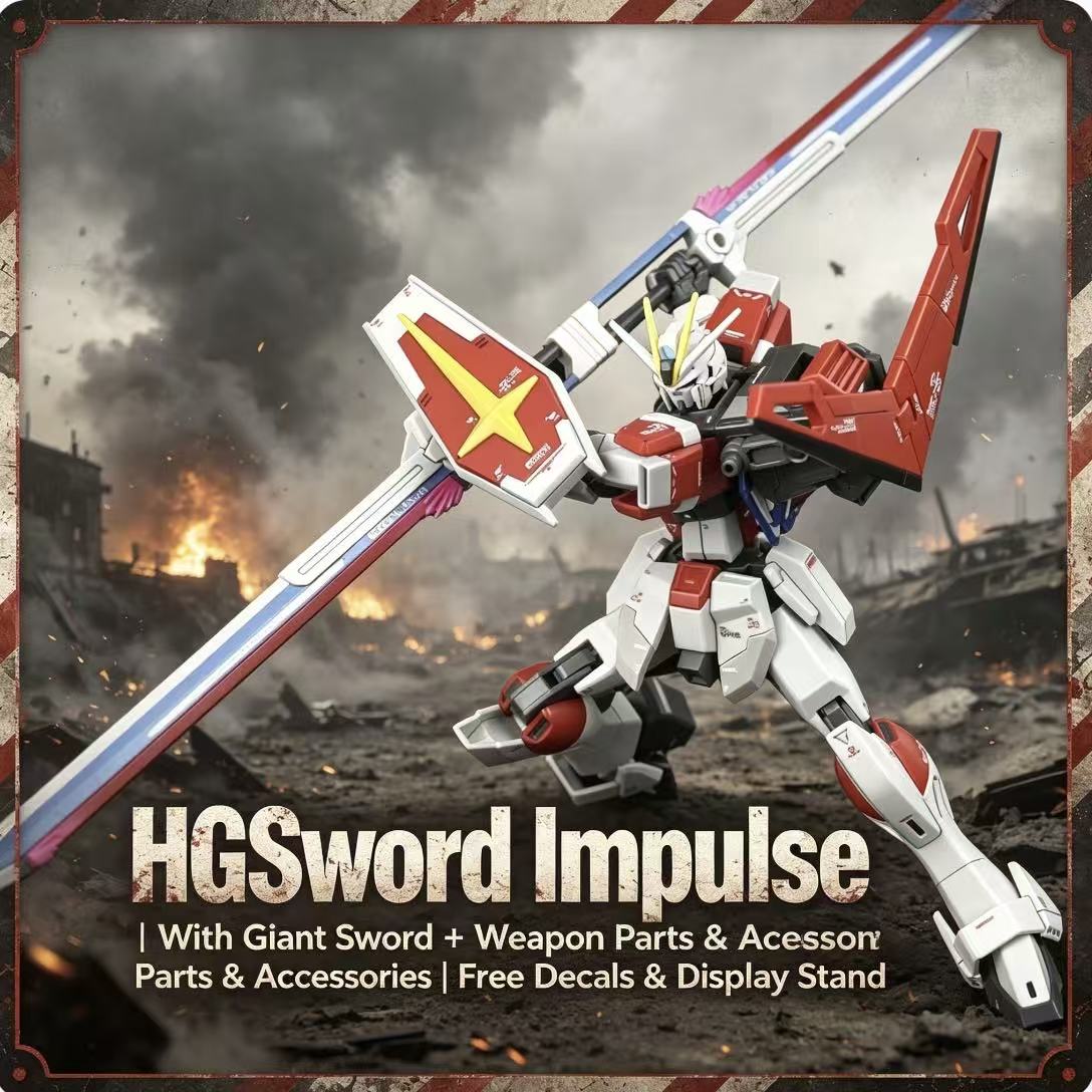 21 HG GAOGAO Sword Impulse Mec - Model Kit Gundam Hg avaliação e preço