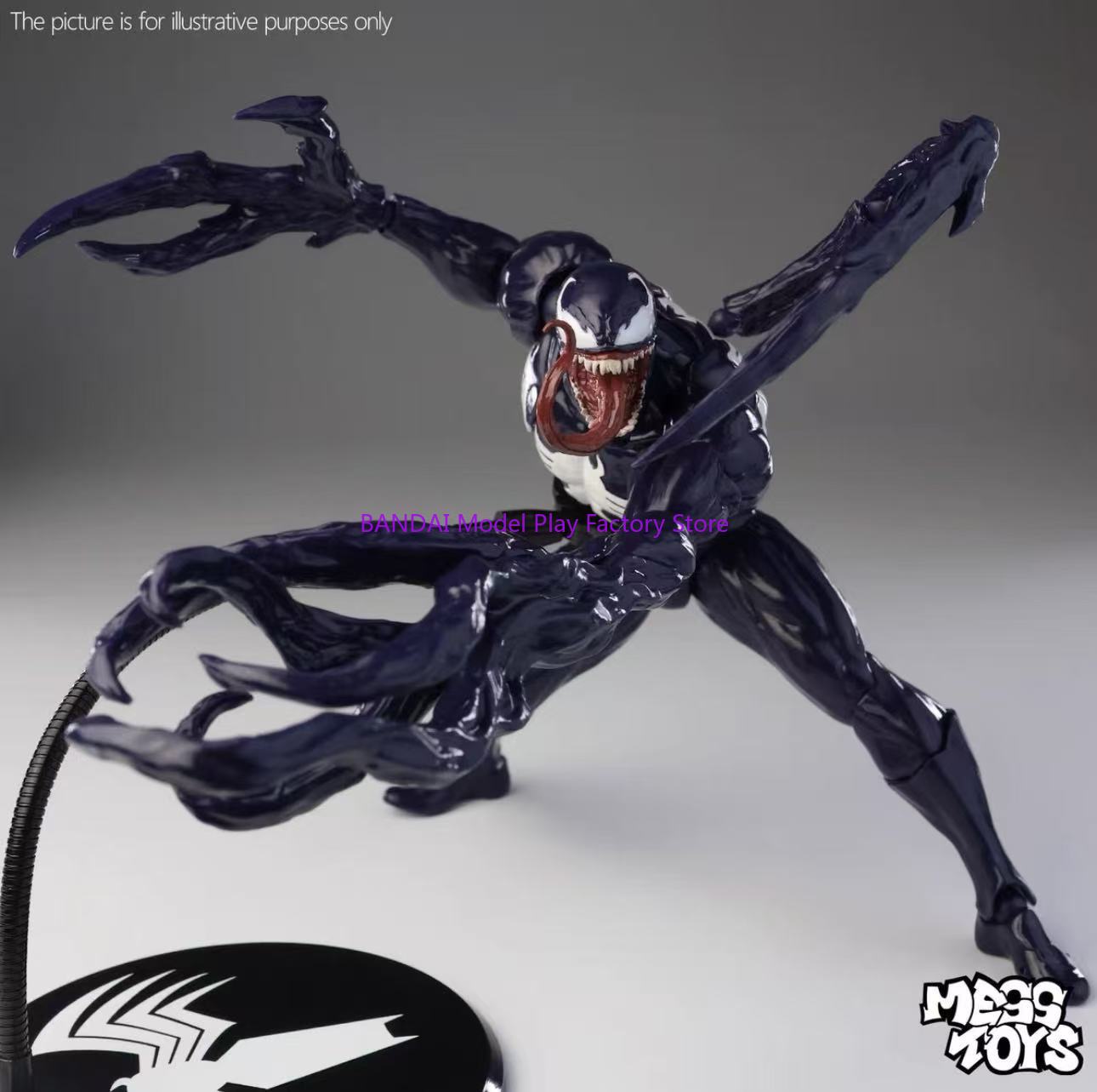 NEW Mess Toys Venom Spider Man - Model Kit Batman avaliação e preço
