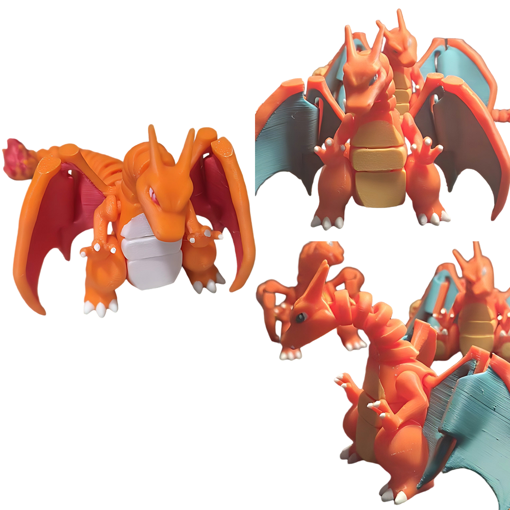 3D Printed Anime Pokémon Figur - Model Kit Joints avaliação e preço