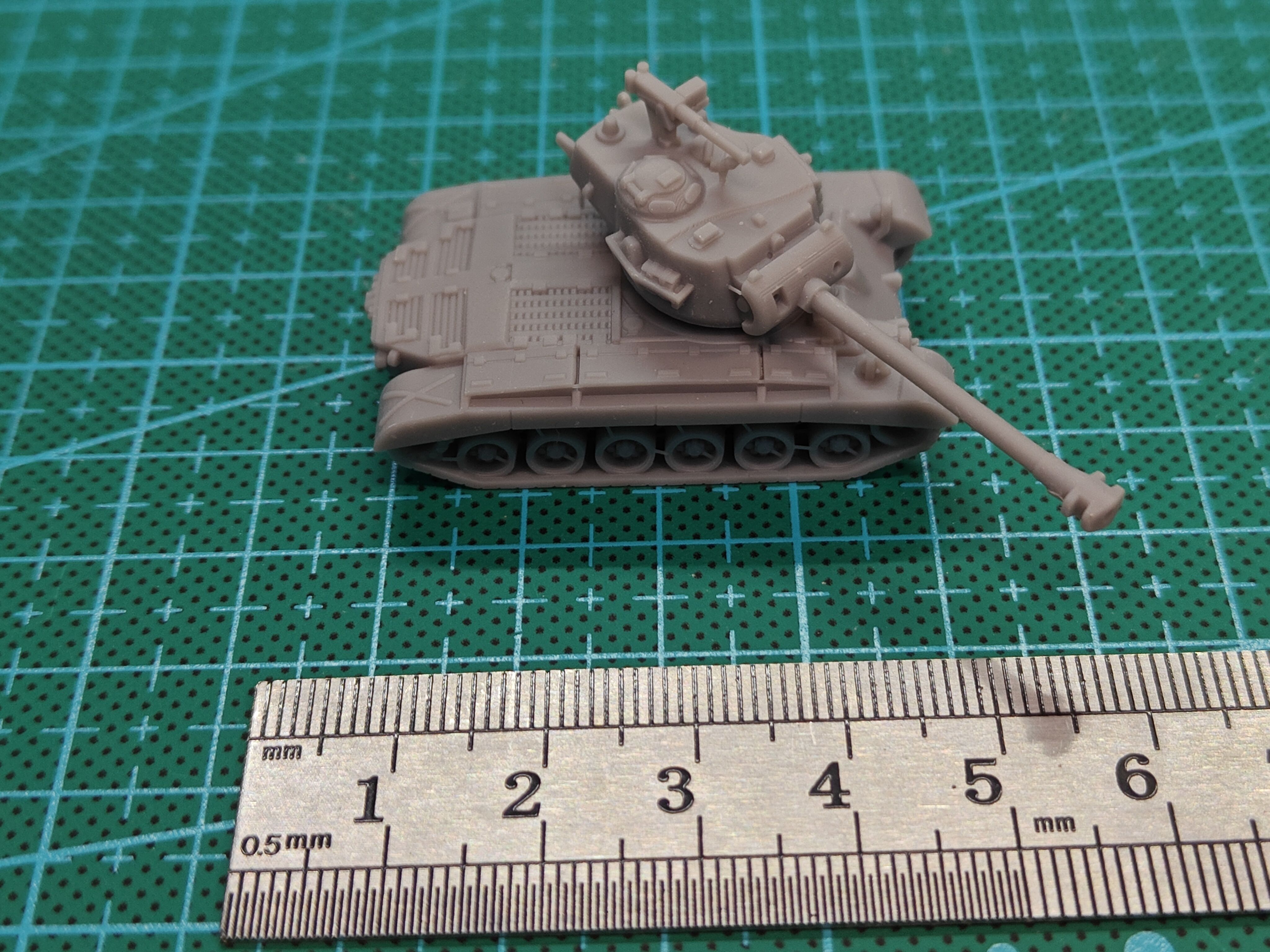 1/144 Scale M26 Pershing Tank  - Model Kit Zvezda avaliação e preço