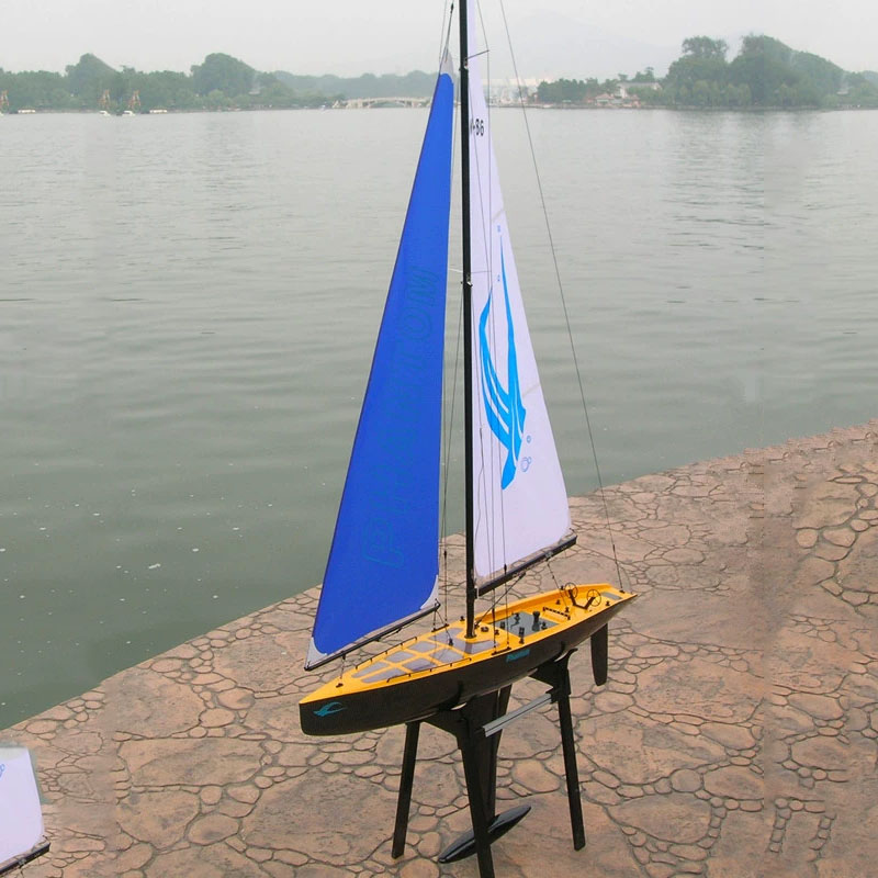 RC Wind Sailboat Model Imitati - Model Kit Competition avaliação e preço