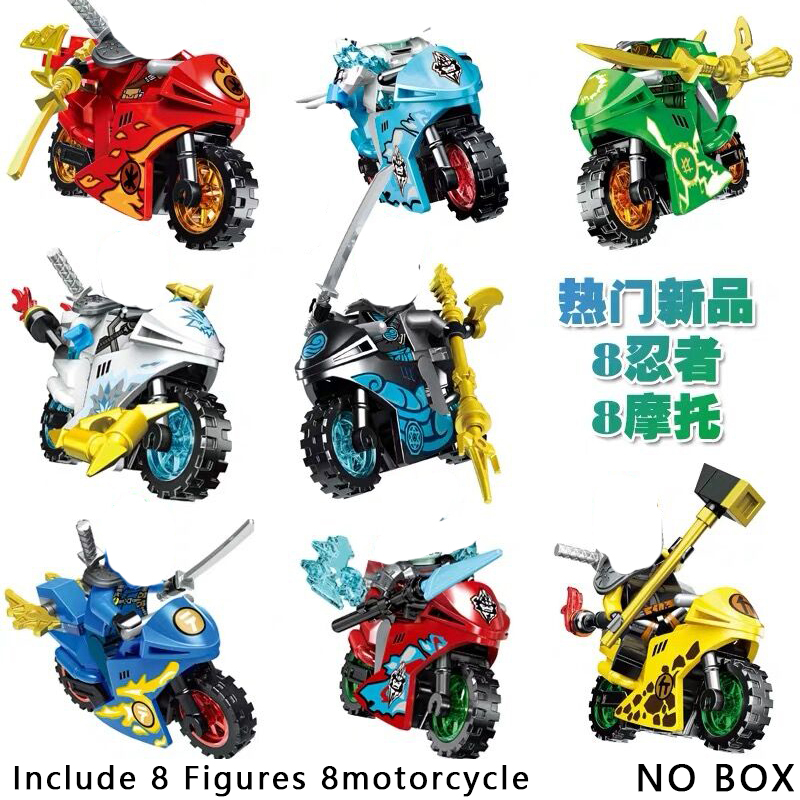 Ninja Figures Motorcycle Build - Model Kit Walmart avaliação e preço