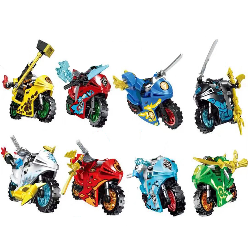 Ninja Figures Motorcycle Build - Model Kit Walmart avaliação e preço