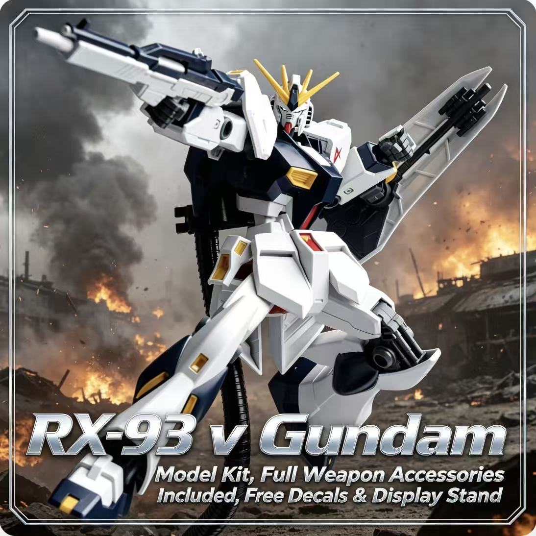 93HG 1/144 ENTRY GRADE RX-93 V - Model Kit Non Gundam avaliação e preço