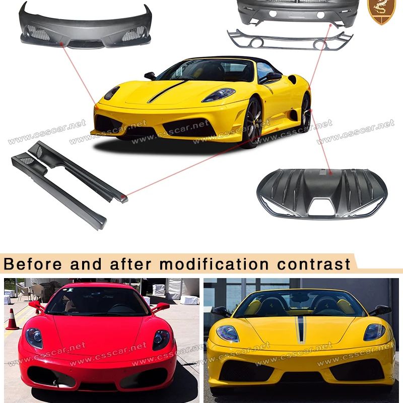 SC Style Fiberglass Wide Body  - Model Kit Ferrari avaliação e preço