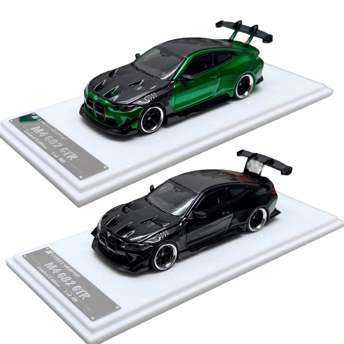 In Stock SW 1:64 G82 M4 GTR Co - Model Kit Competition avaliação e preço
