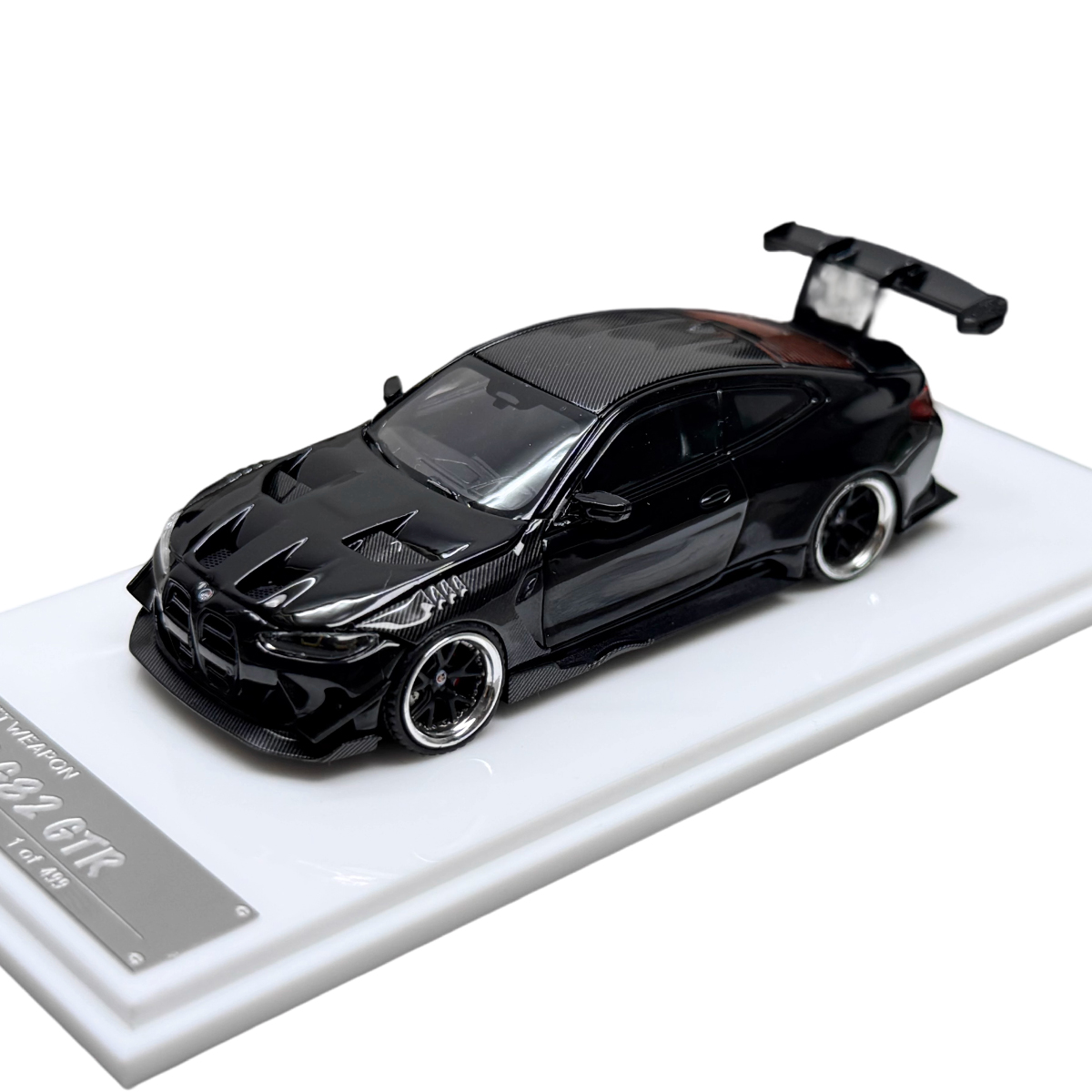 In Stock SW 1:64 G82 M4 GTR Co - Model Kit Competition avaliação e preço