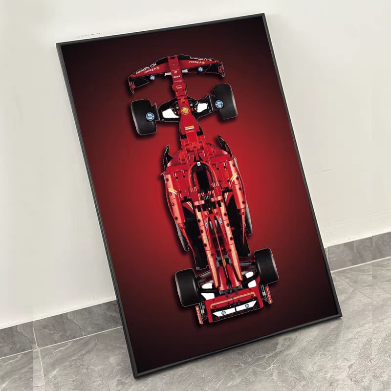 NEW Display Wallboard for Lego - Model Kit Ferrari avaliação e preço
