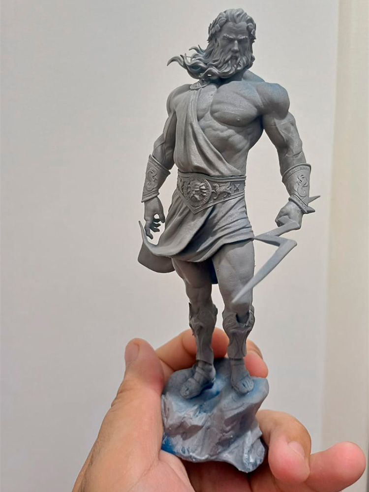 1/24 75mm 1/18  Resin Model Ki - Model Kit Zeus avaliação e preço